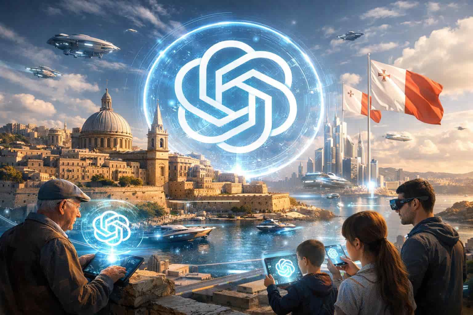 Malta macht ChatGPT Plus für alle Bürger