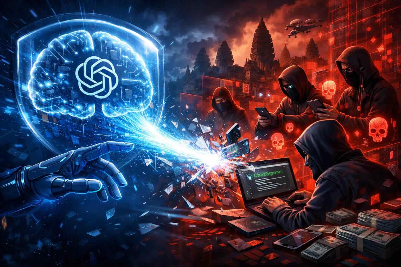 OpenAI stoppt ein kambodschanisches Scam-Netzwerk mit ChatGPT-Missbrauch